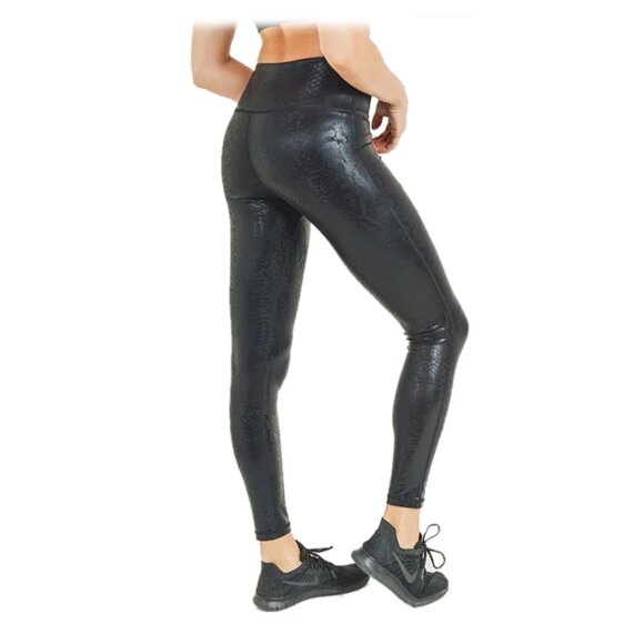 Mono B Snake Print Leggings APH2896 - Picture 2 of 6